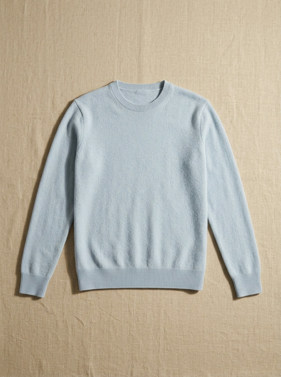 Cashmere crew knit