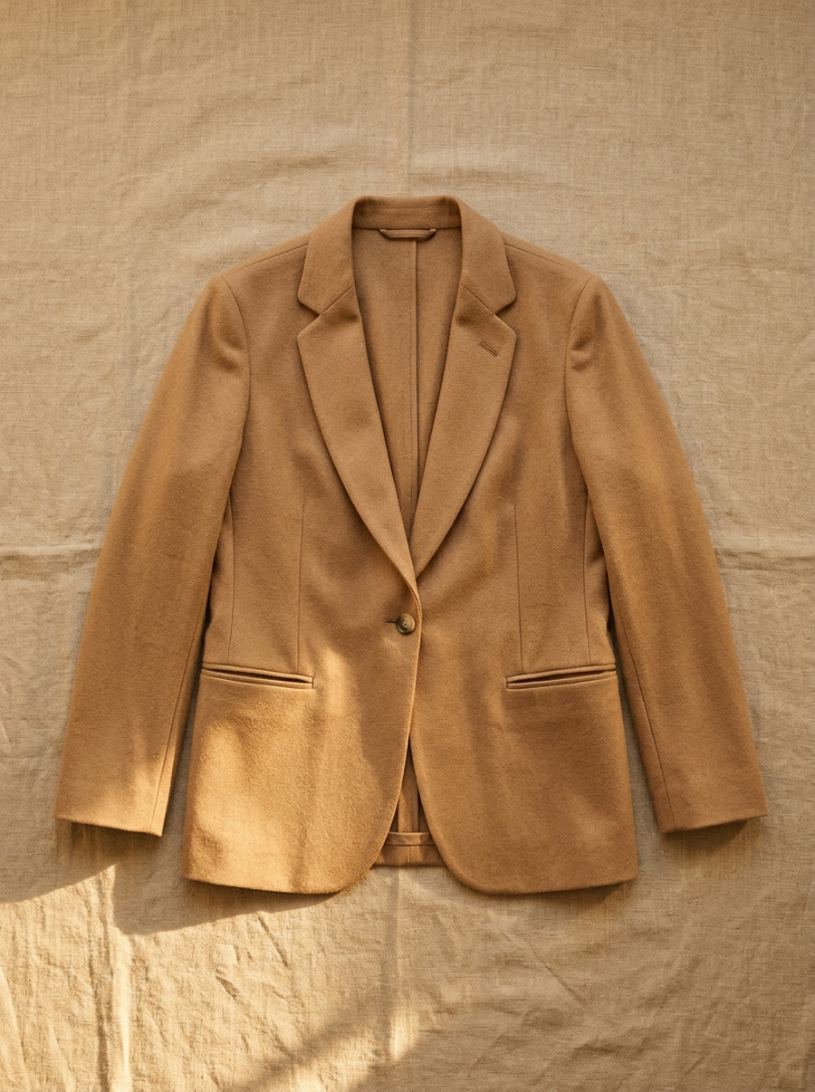 İnce yün blazer