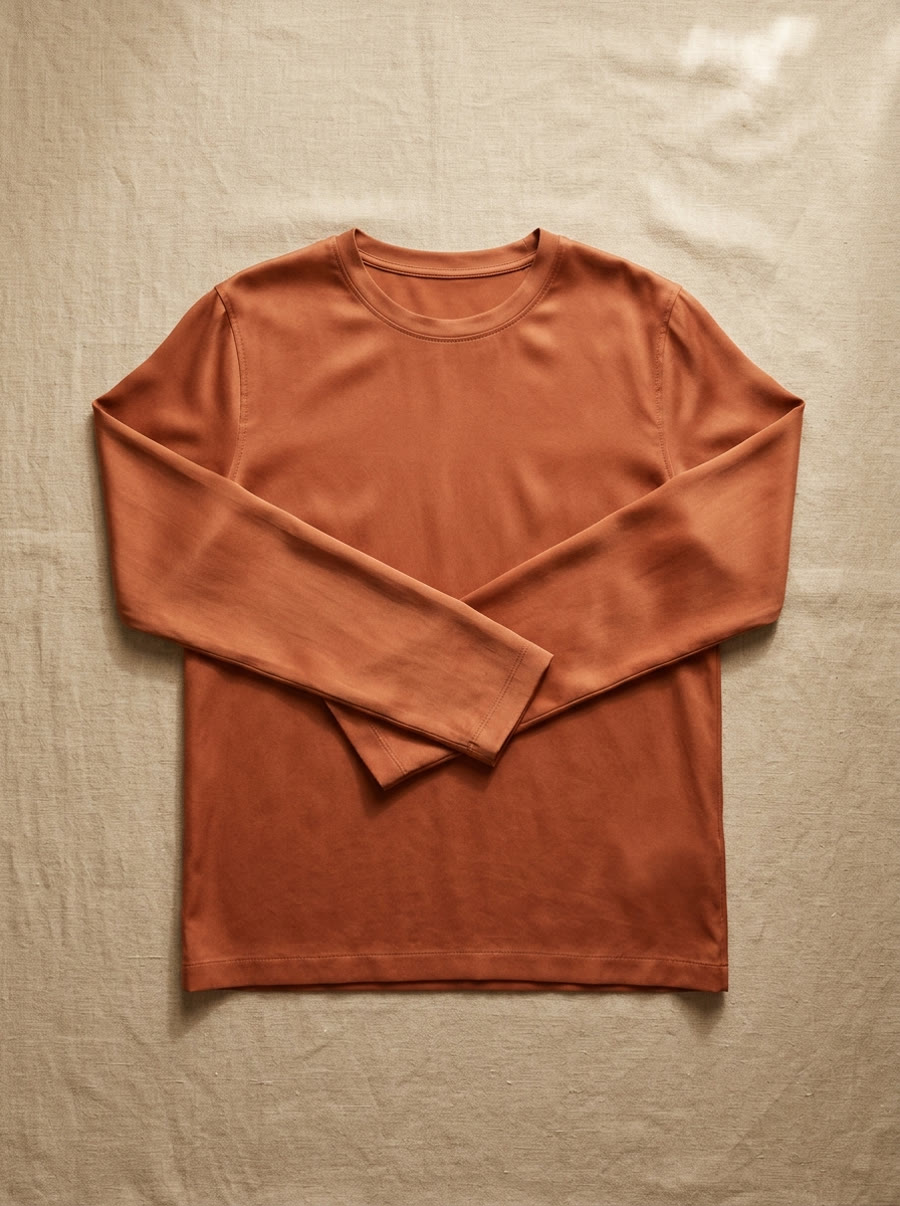 Silk-blend shirt