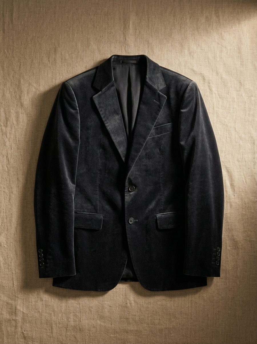 Velvet blazer